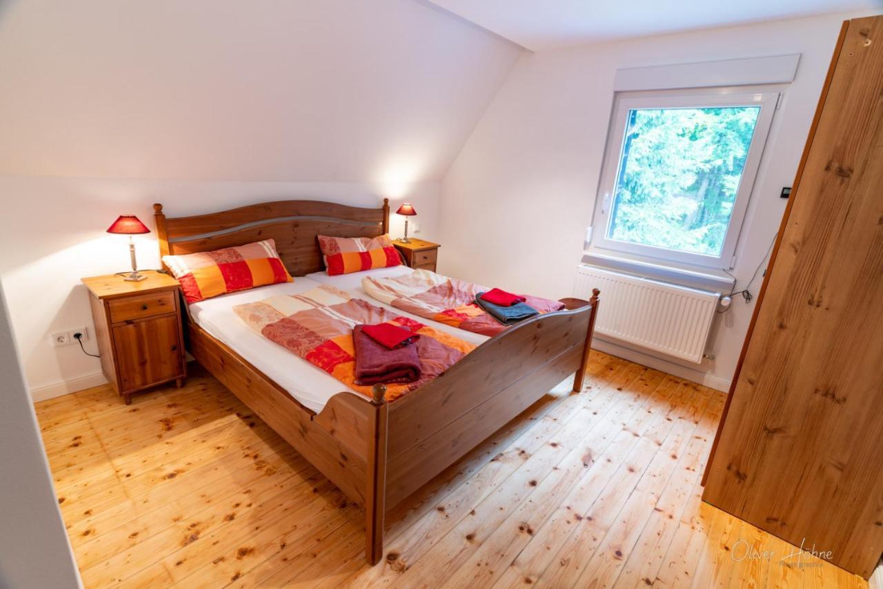 Ferienwohnung Am Waldrand Bad Laasphe Esterno foto