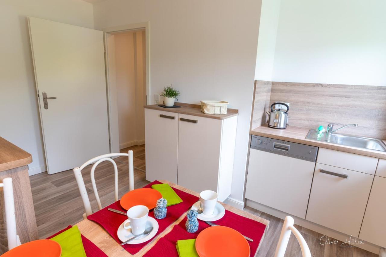 Ferienwohnung Am Waldrand Bad Laasphe Esterno foto